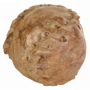Piłka ze skóry bawolej - nadziewana mała 70g/4,5cm